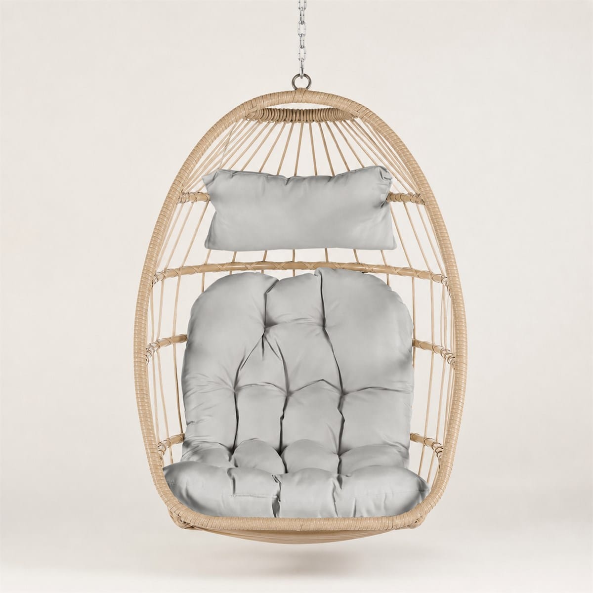 WN-EC07 Ceiling-Mounted Rattan Egg Chair